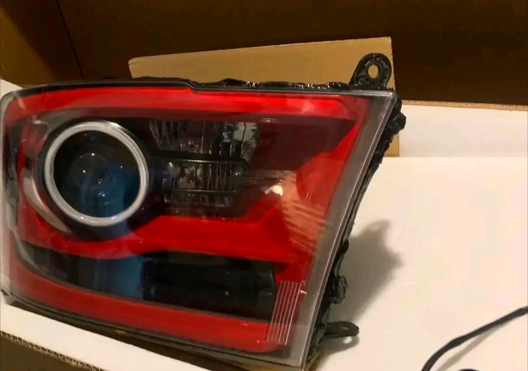 Flame Red Headlights