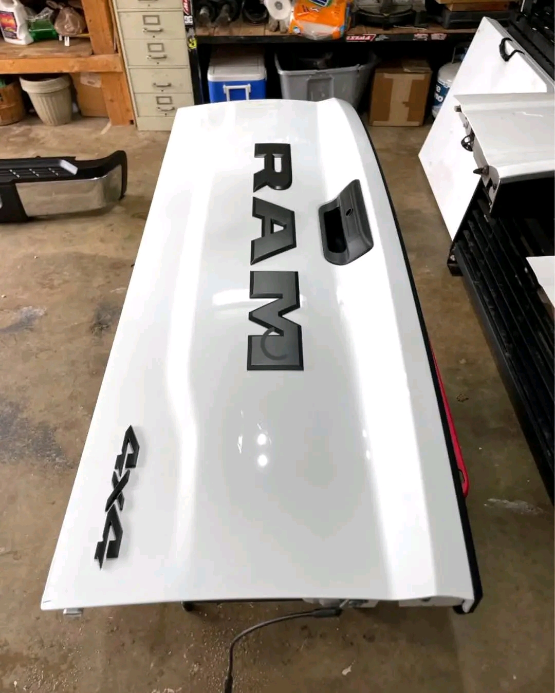 White Tailgate View 1