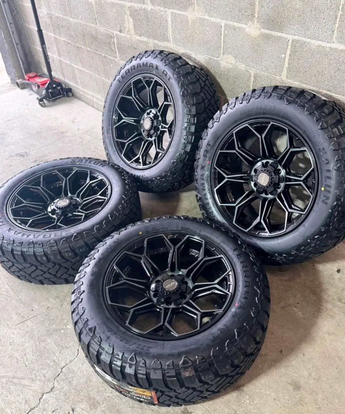 Ram 20 Inch Black Wheels