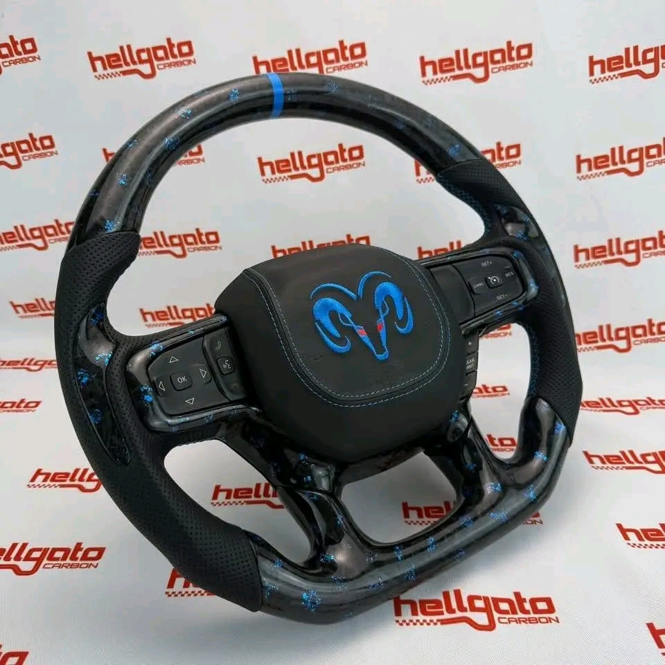 Custom Carbon Fiber Steering Wheel